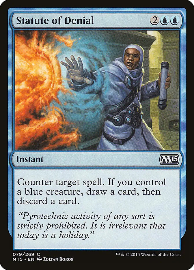 Statute of Denial Magus Magic 2015