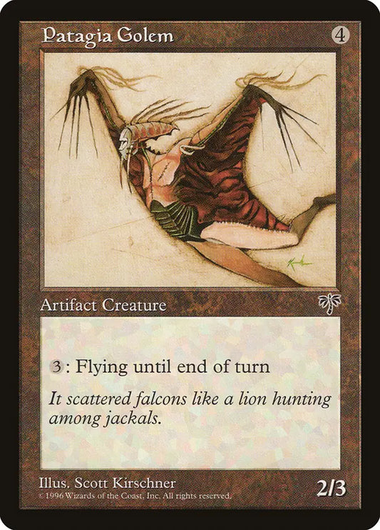Patagia Golem Mirage