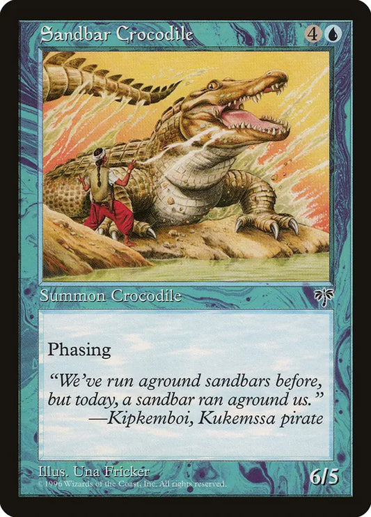 Sandbar Crocodile Mirage
