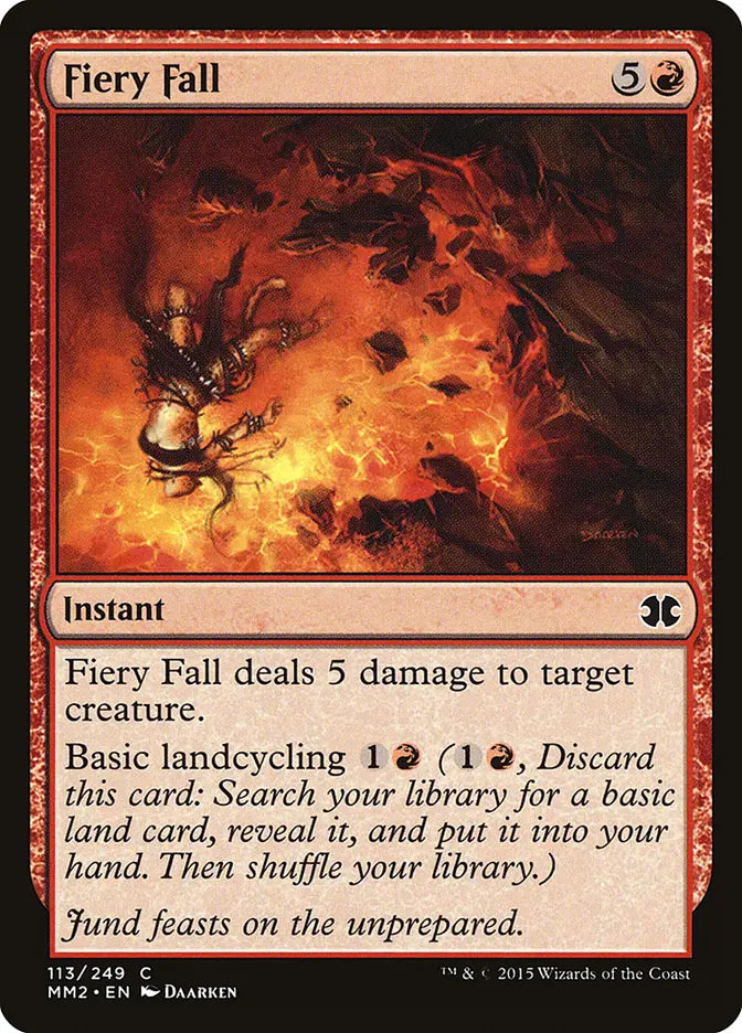 Fiery Fall Modern Masters 2015