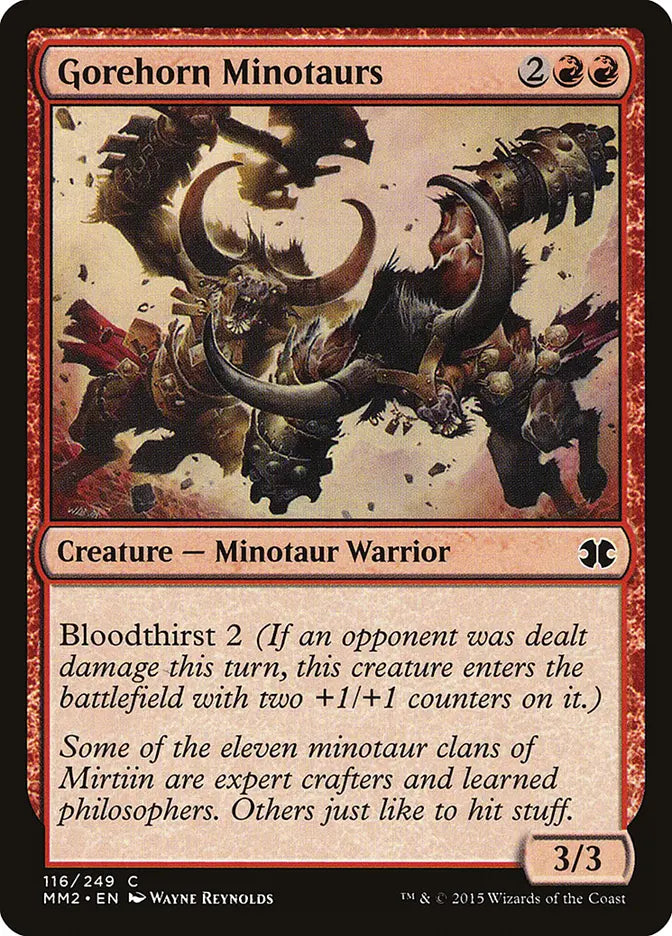 Gorehorn Minotaurs Modern Masters 2015