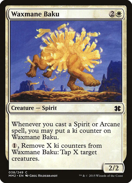 Waxmane Baku Modern Masters 2015