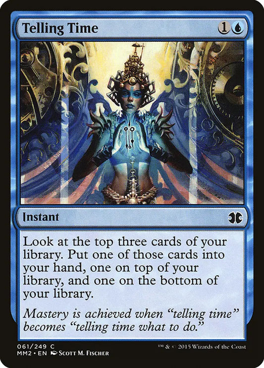 Telling Time Modern Masters 2015