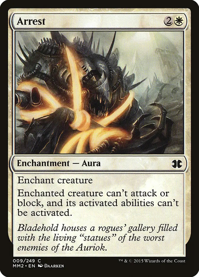 Arrest Modern Masters 2015