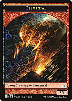 Elemental Token (Red) Oath of the Gatewatch