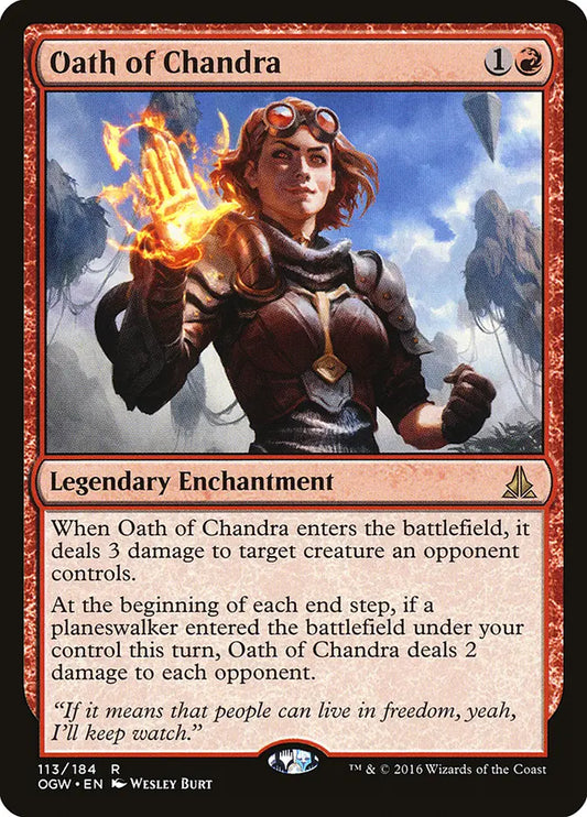Oath of Chandra Oath of the Gatewatch
