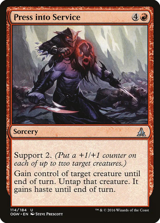 Press into Service Oath of the Gatewatch