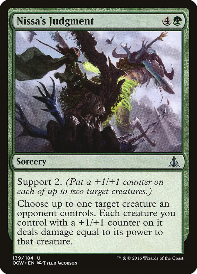 Nissa's Judgment Oath of the Gatewatch
