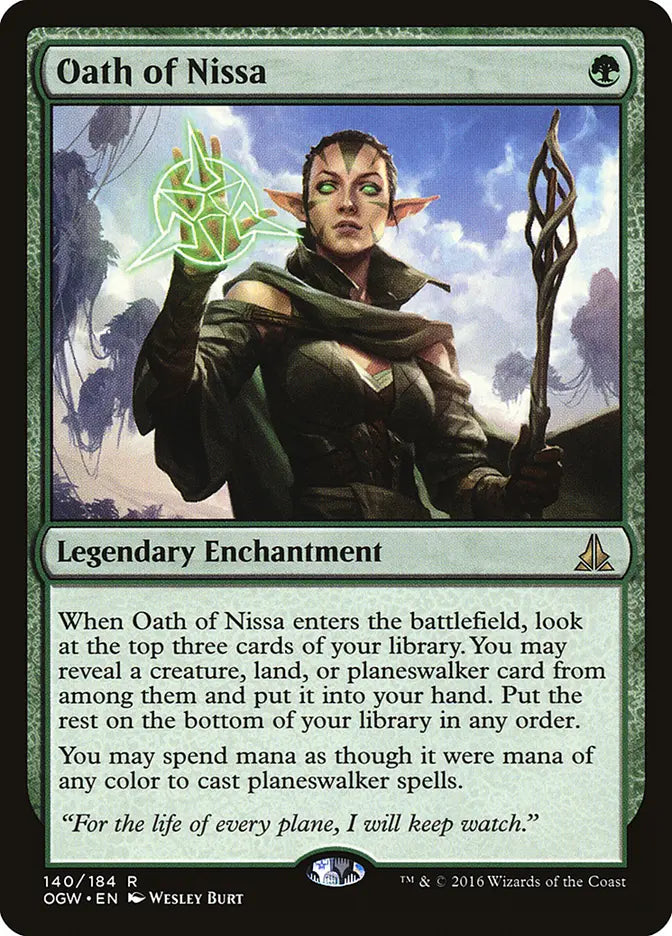 Oath of Nissa Oath of the Gatewatch