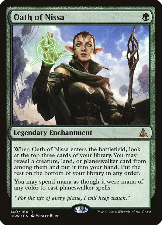 Oath of Nissa Oath of the Gatewatch