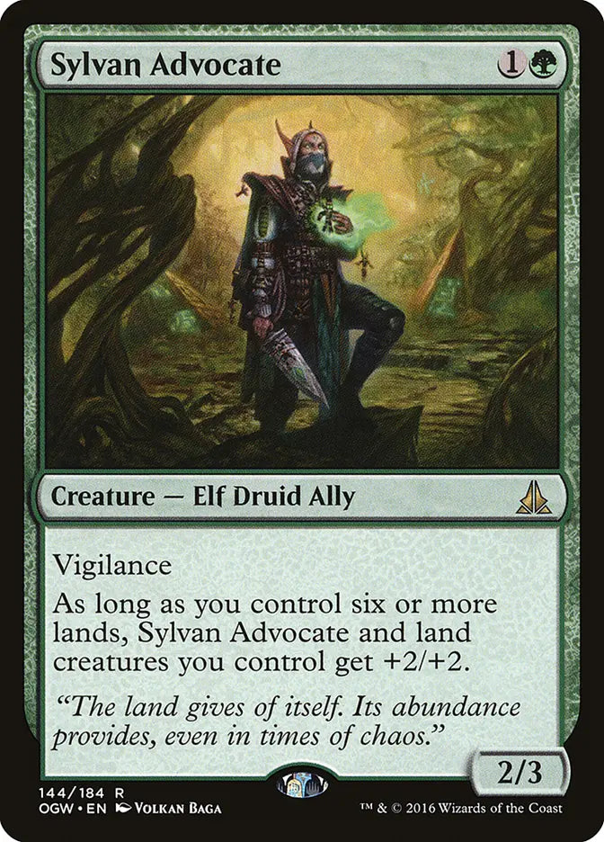 Sylvan Advocate Oath of the Gatewatch