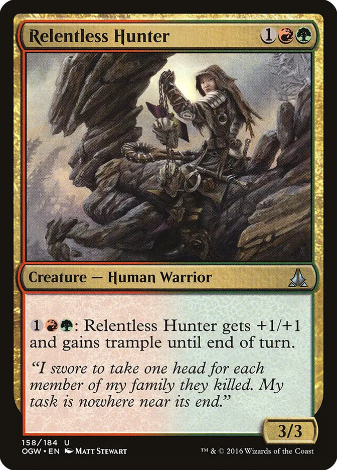 Relentless Hunter Oath of the Gatewatch