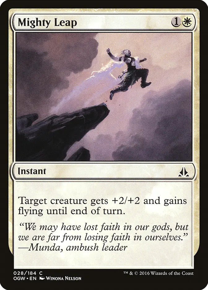 Mighty Leap Oath of the Gatewatch