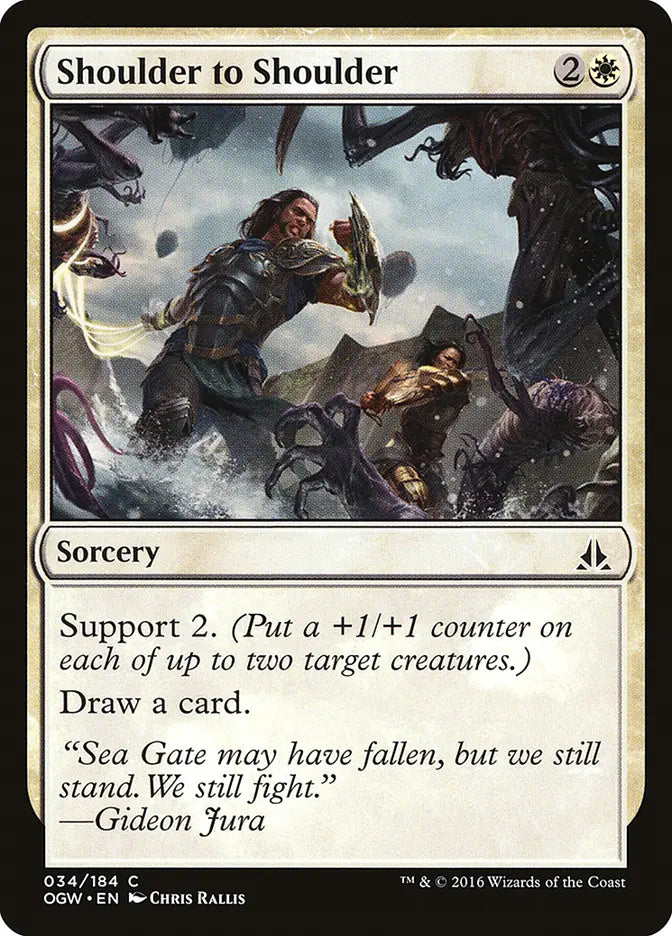 Shoulder to Shoulder Oath of the Gatewatch