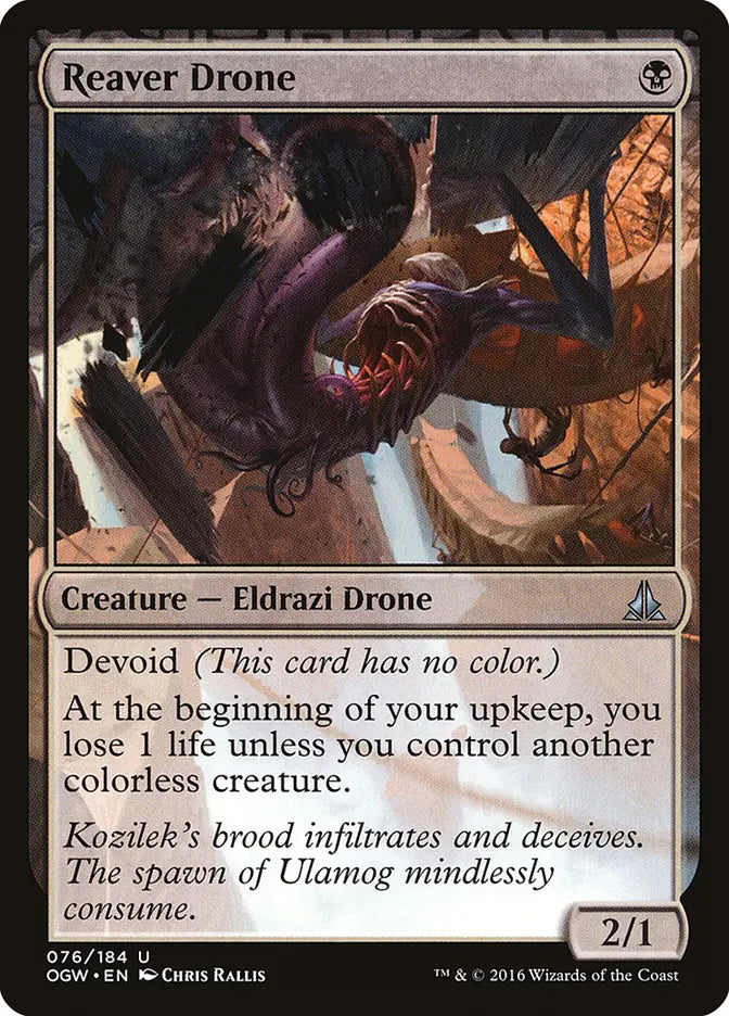 Reaver Drone Oath of the Gatewatch