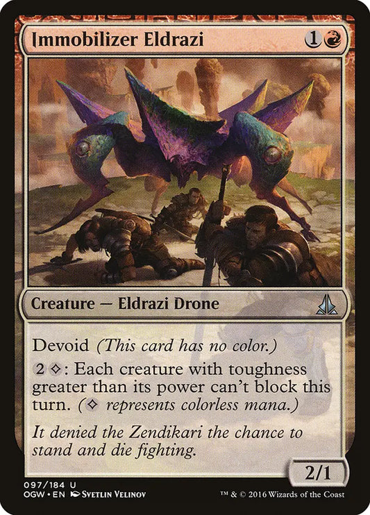 Immobilizer Eldrazi Oath of the Gatewatch
