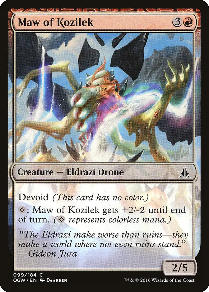 Maw of Kozilek Oath of the Gatewatch