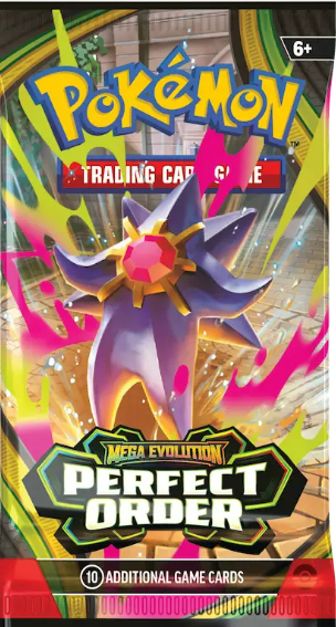 Pokemon Mega Evolution Perfect Order English Booster Pack
