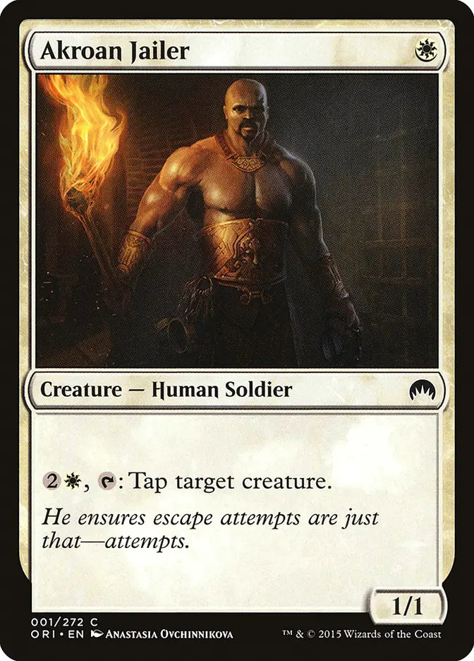 Akroan Jailer Origins