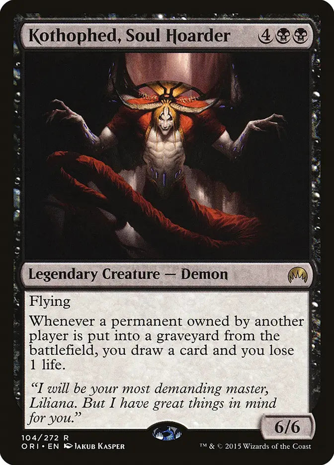 Kothophed, Soul Hoarder Origins