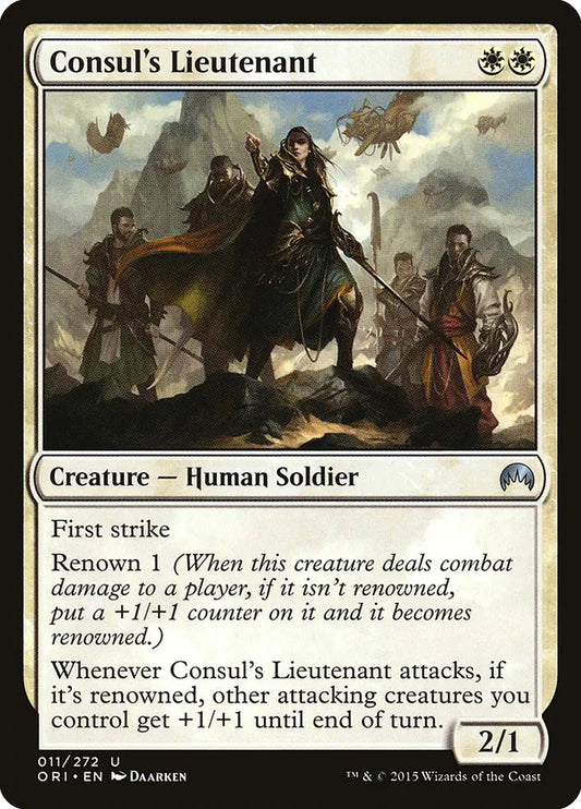 Consul's Lieutenant Origins