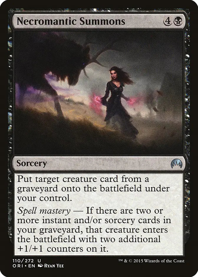 Necromantic Summons Origins