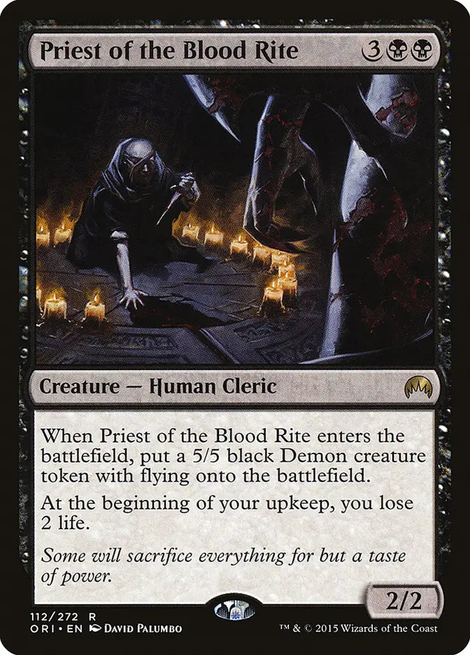Priest of the Blood Rite Origins