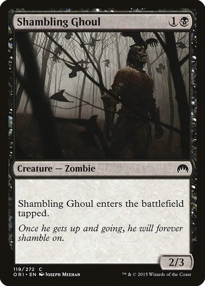Shambling Ghoul Origins