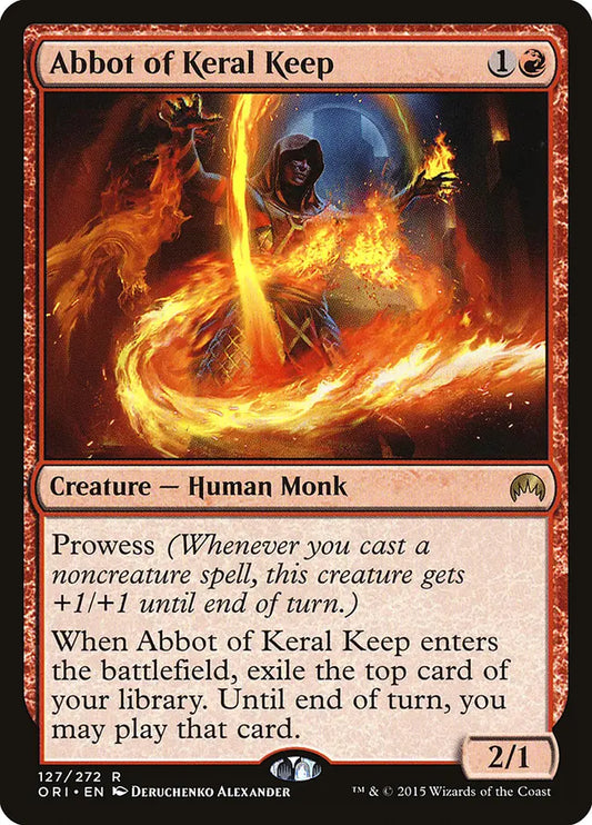 Abbot of Keral Keep Origins