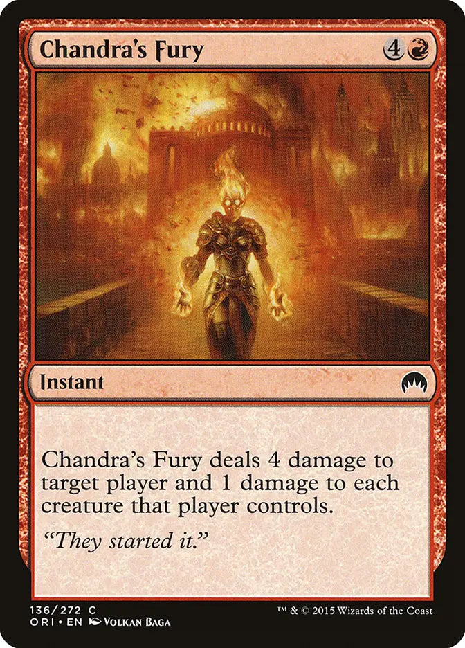 Chandra's Fury Origins