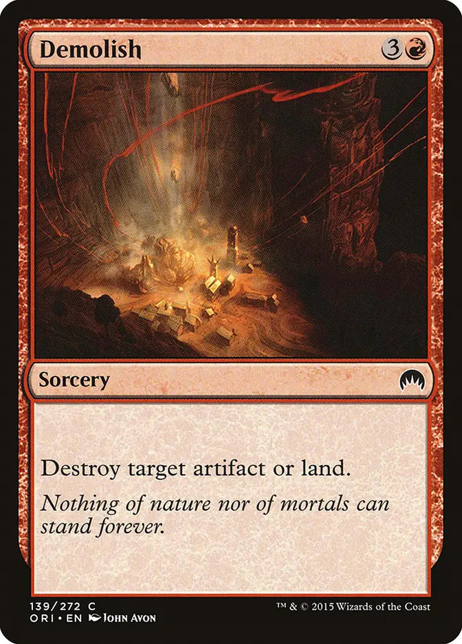 Demolish Origins