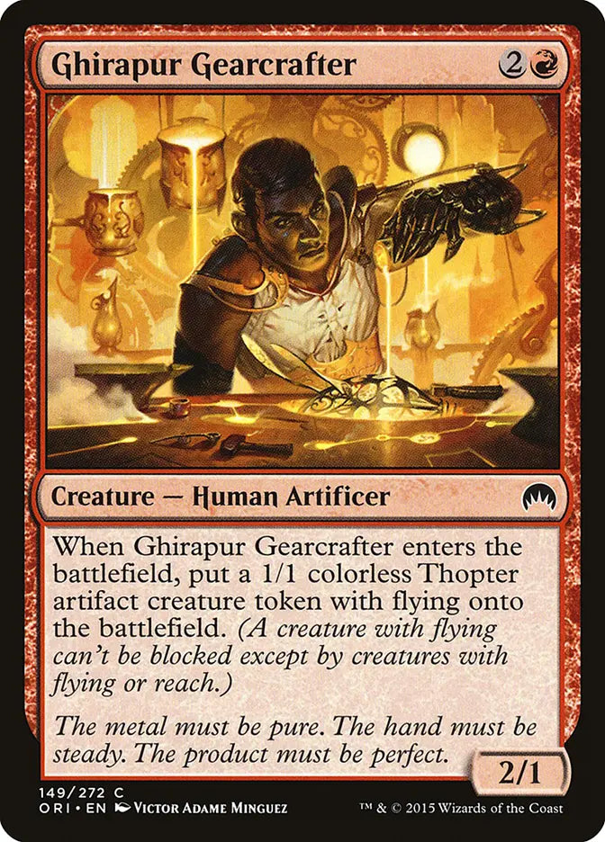 Ghirapur Gearcrafter Origins