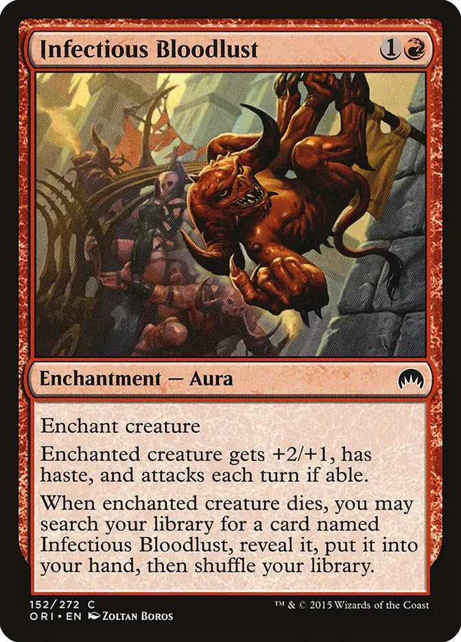 Infectious Bloodlust Origins