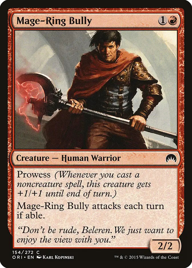 Mage-Ring Bully Origins