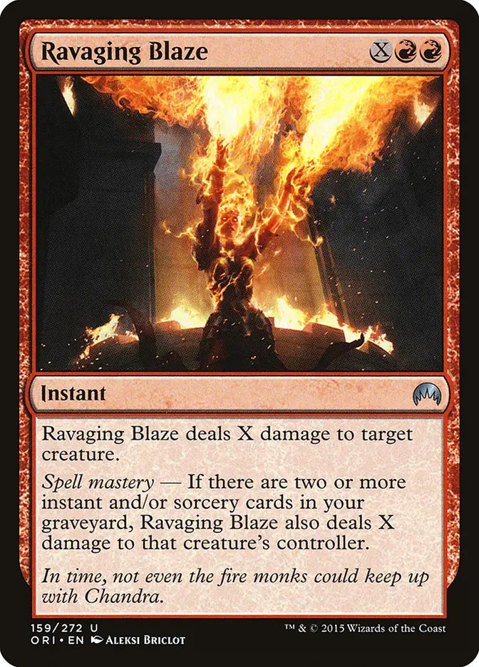 Ravaging Blaze Origins
