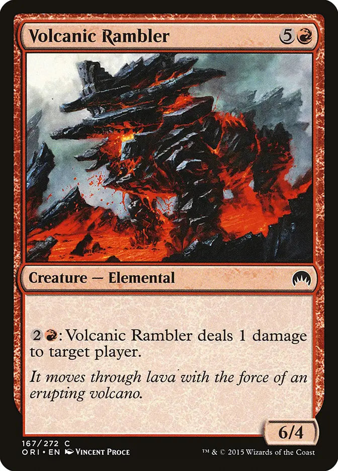 Volcanic Rambler Origins