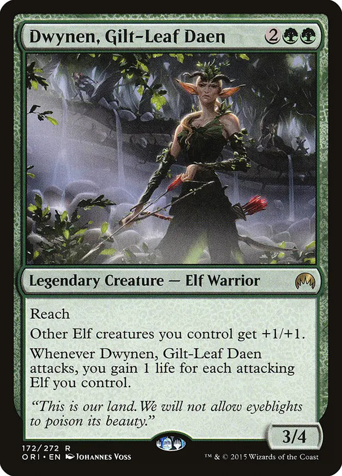Dwynen, Gilt-Leaf Daen Origins