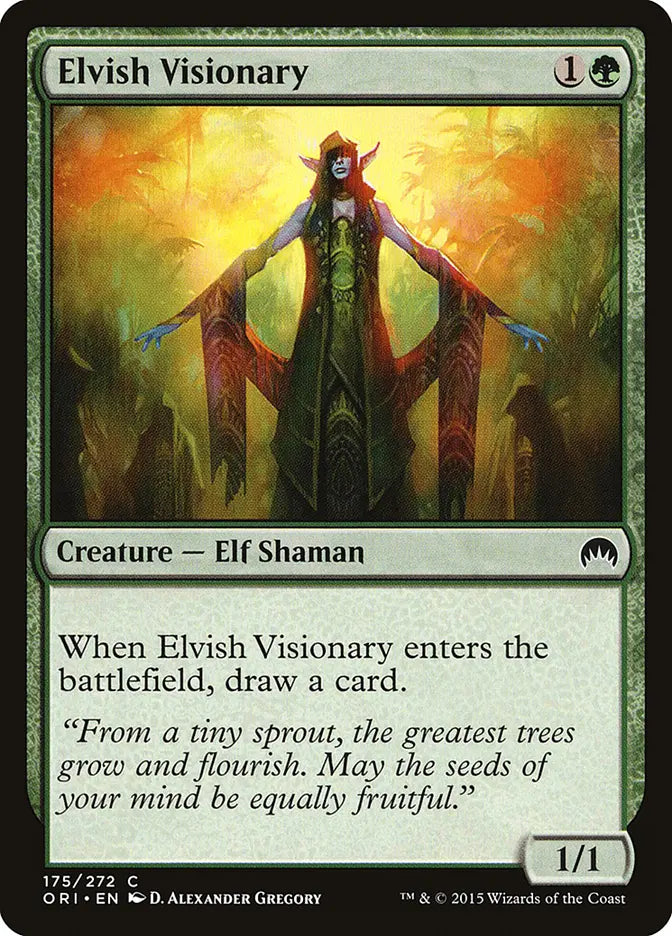 Elvish Visionary Origins