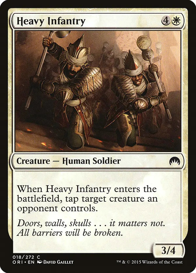 Heavy Infantry Origins