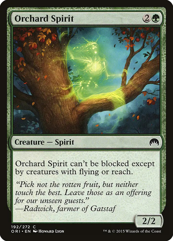 Orchard Spirit Origins