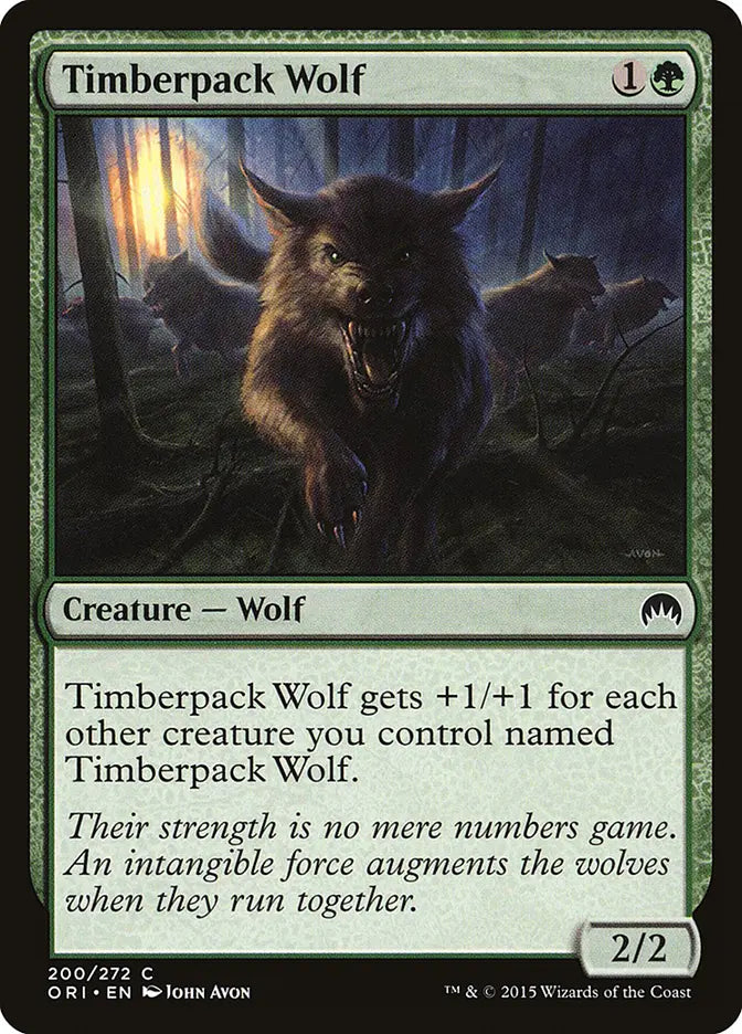 Timberpack Wolf Origins