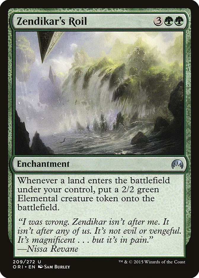 Zendikar's Roil Origins