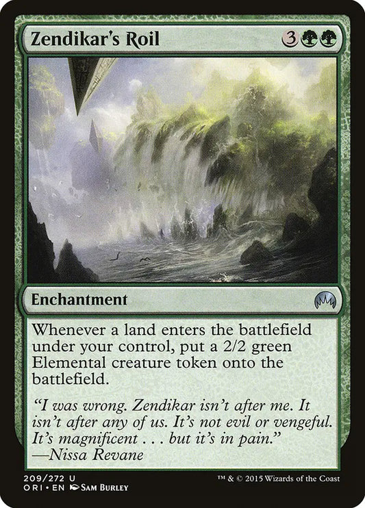 Zendikar's Roil Origins
