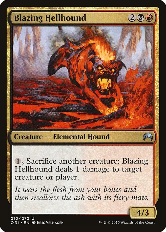 Blazing Hellhound Origins