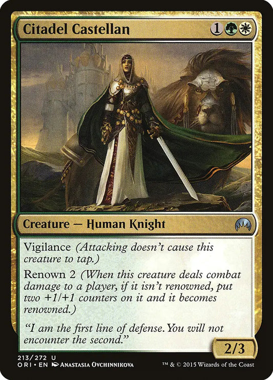 Citadel Castellan Origins