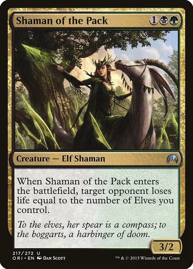 Shaman of the Pack Origins