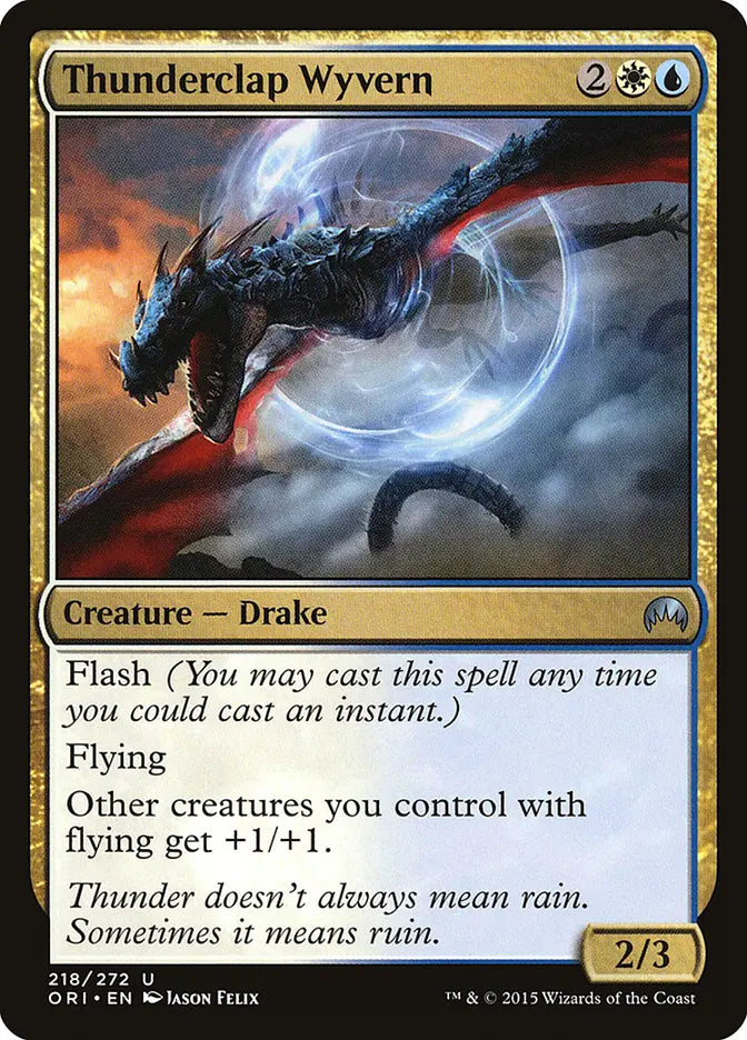 Thunderclap Wyvern Origins