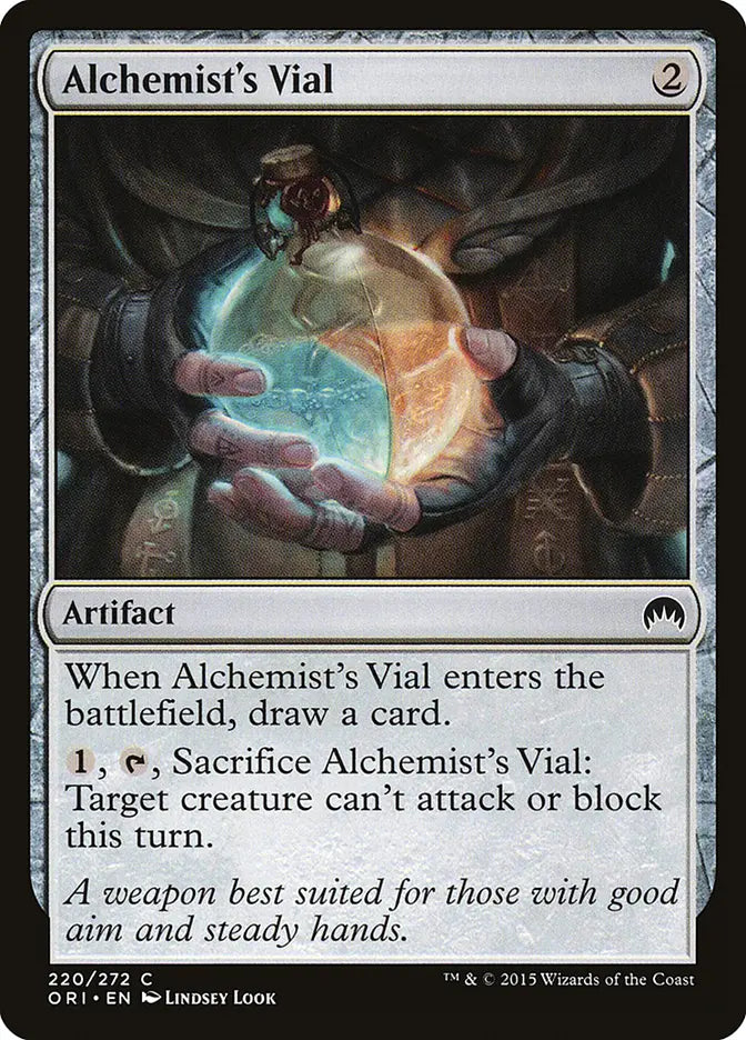Alchemist's Vial Origins