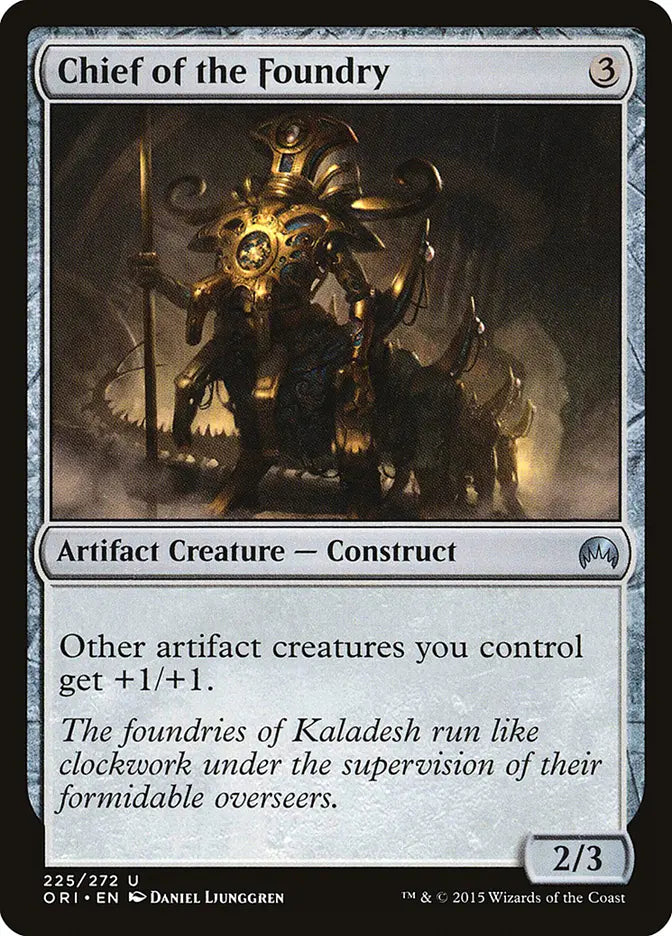 Chief of the Foundry Origins