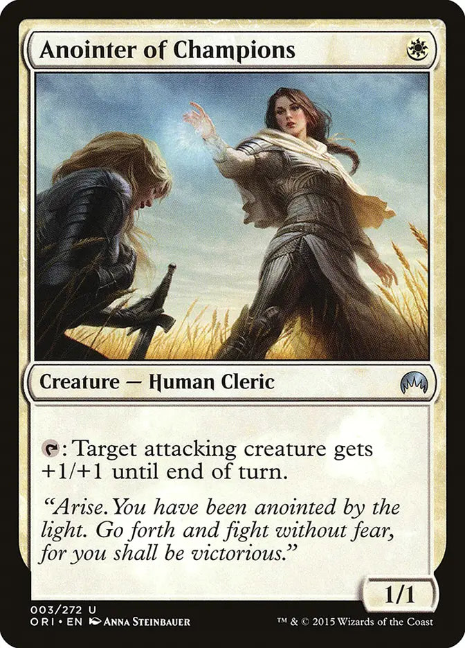 Anointer of Champions Origins